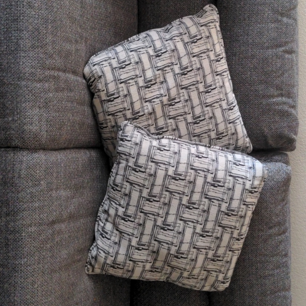 Decorative throw pillows (inserts + cover)